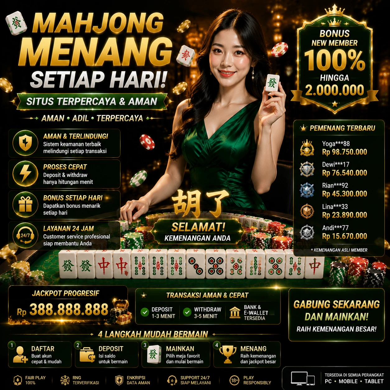 pedro4d Indonesia - Peningkatan performa dan UI/UX terbaru